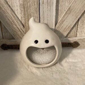 Halloween Ghost Scrubby Holder